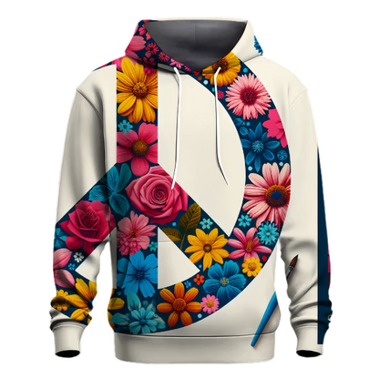 Colorful Peace Vibes Hoodie