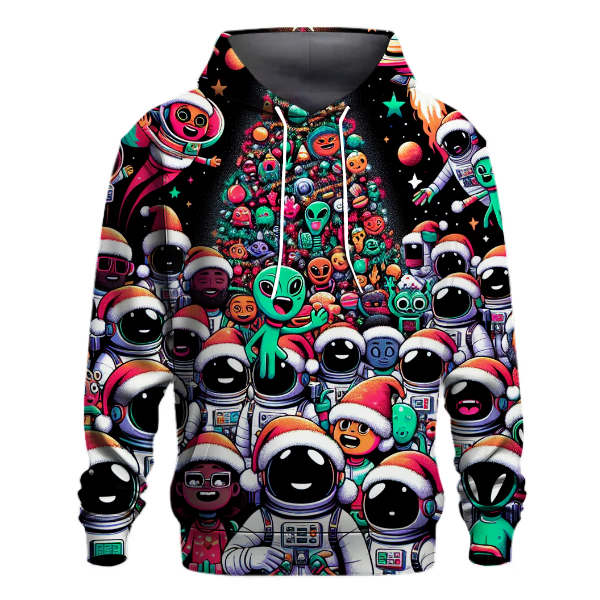 Merry Christmas in Space Hoodie