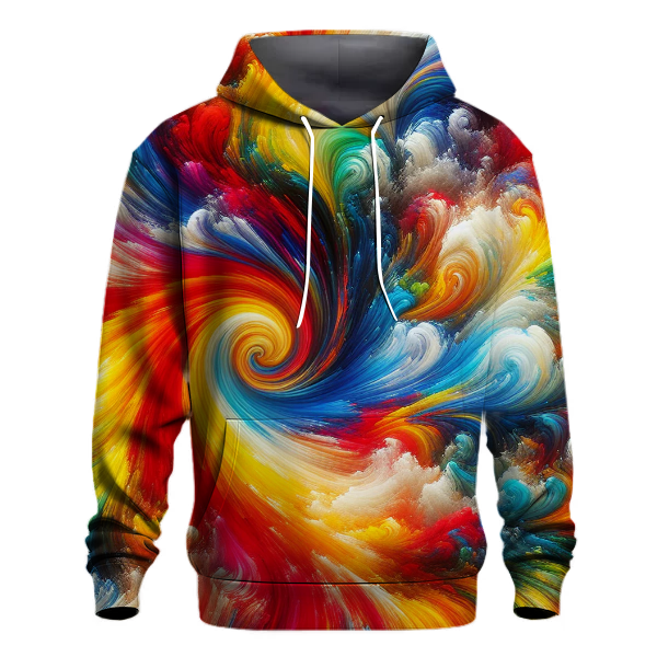 Rainbow Dreams Tie-Dye Hoodie