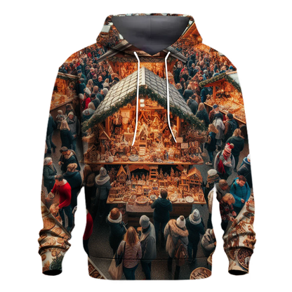 Alpine Christmas Market Adventure Hoodie