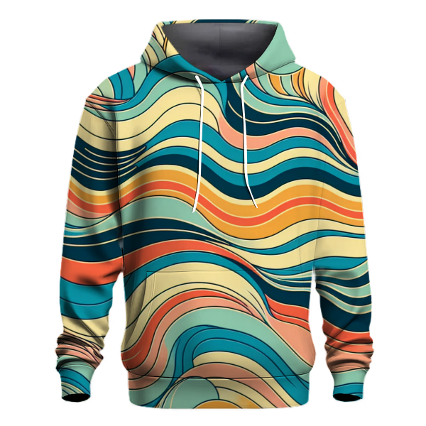 Classic Wave Patterns Hoodie