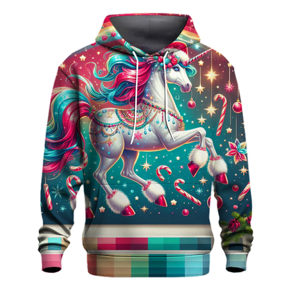 Christmas Unicorn Magic Hoodie