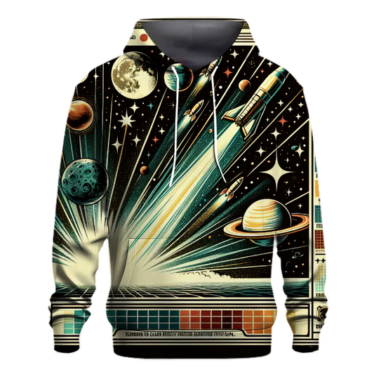 Retro Space Voyage Hoodie