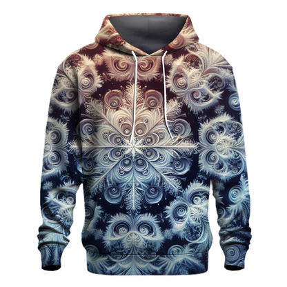 Snowflake Mandala Art Hoodie