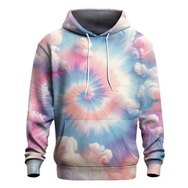 Whimsical Pastel Clouds Hoodie