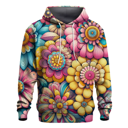 Funky Flower Power Hoodie