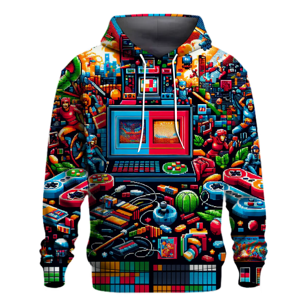 Retro Video Game Fever Hoodie