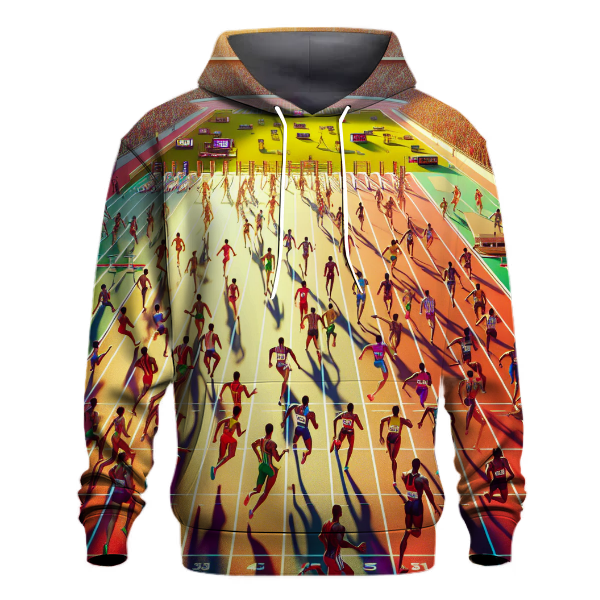 Track And Field Blaze Hoodie Designer Hoodies