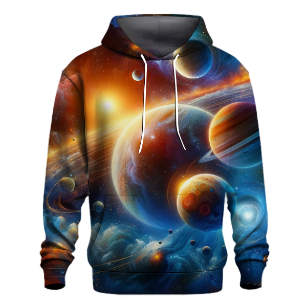 Cosmic Solar System Hoodie