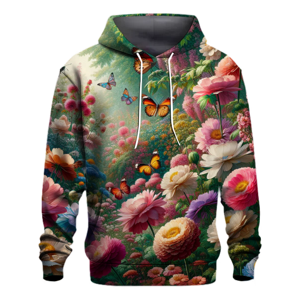 Lively Garden Retreat Hoodie