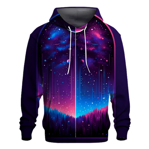 Cosmic Galaxy Swirl Hoodie