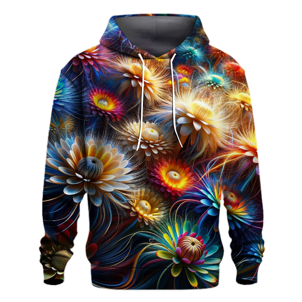 Electric Bloom Hoodie