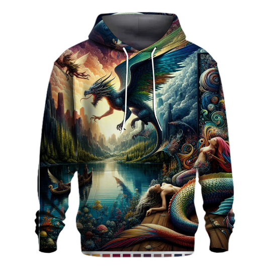 Whimsical Mythical Creatures Hoodie