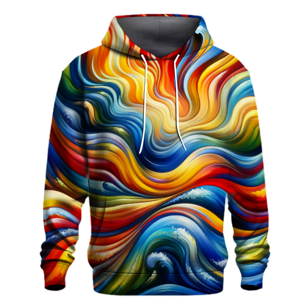 Energetic Waves Hoodie