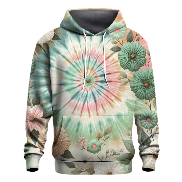 Pastel Bliss Tie-dye Design Hoodie