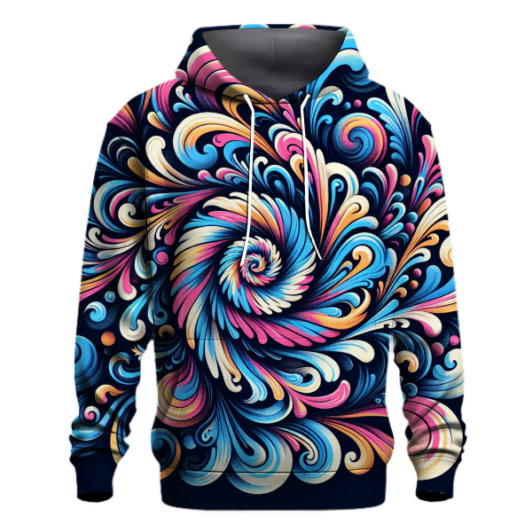 Groovy Tie Dye Bliss Hoodie