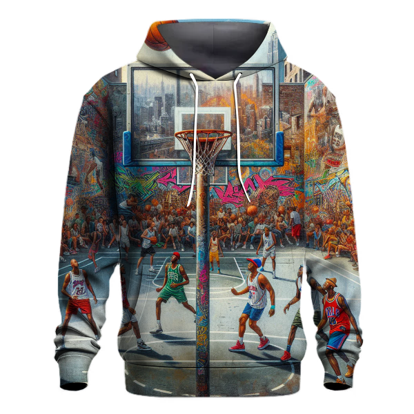 Basketball Urban Graffiti Hoodie