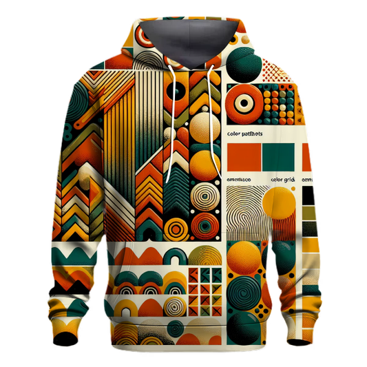 Funky 70s Patterns Hoodie