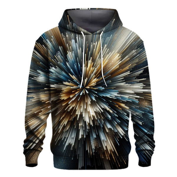 Vibrant Starburst Revolution Hoodie