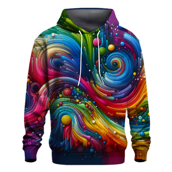 Radical Rainbow Splash Hoodie