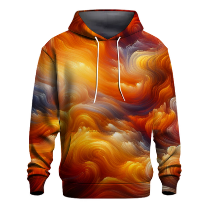 Golden Sunset Glow Hoodie