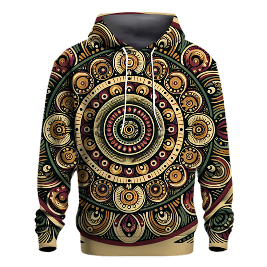 Mystical Mandala Whirl Hoodie