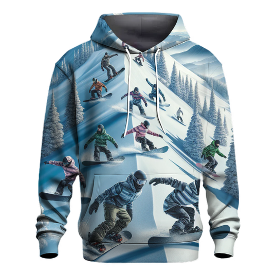 Snowboard Slopes Hoodie