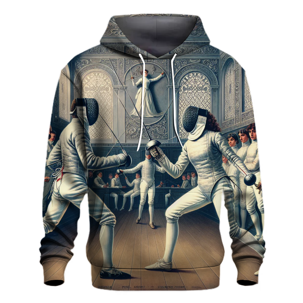 Fencing Flourish Hoodie