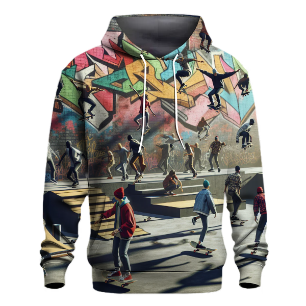 Artistic Skateboarding Hoodie