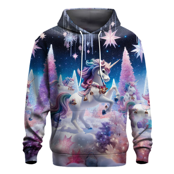 Holiday Spirit Unicorns Hoodie