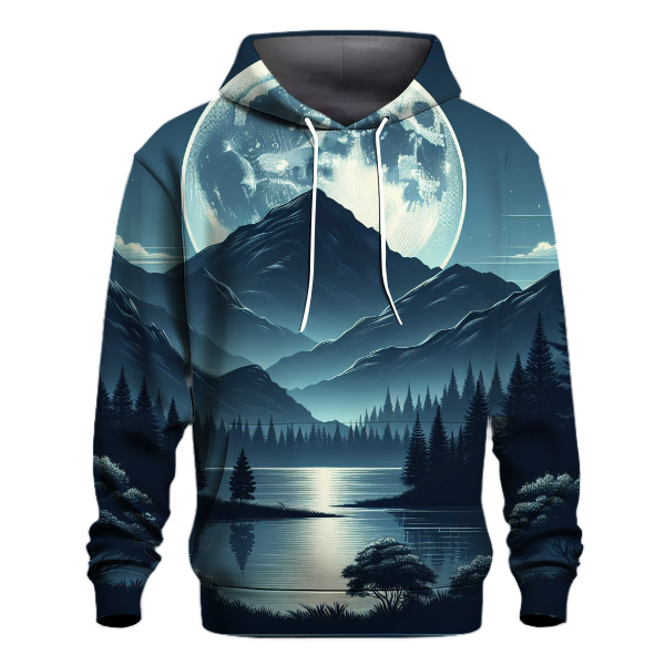 Moonlit Serenade Elegance Hoodie