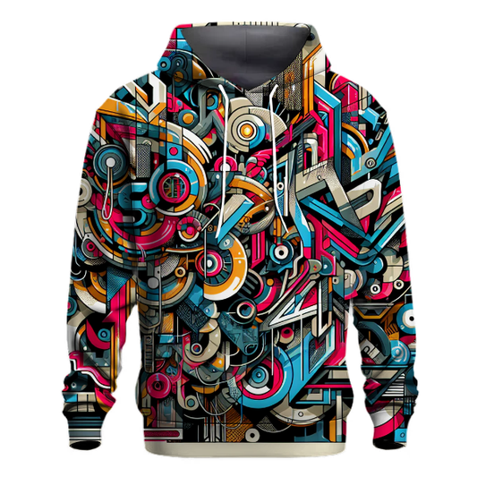 Retro Graffiti Street Art Hoodie