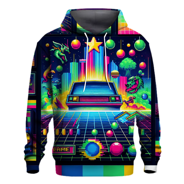 Flashback 80s Arcade Hoodie