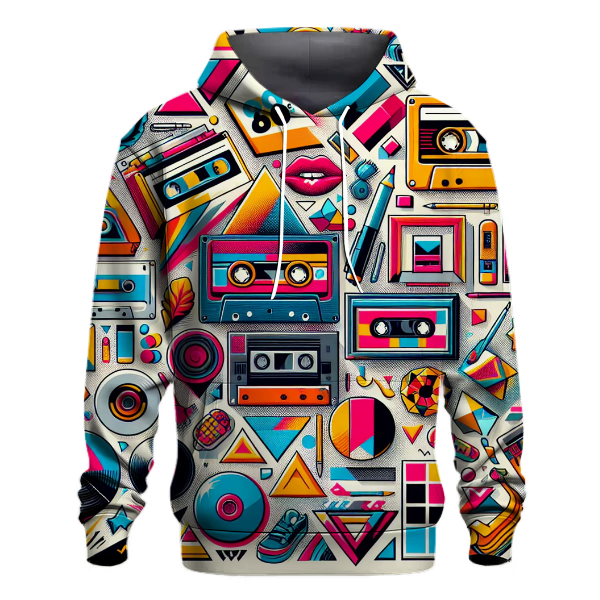 Colorful Collage Hoodie