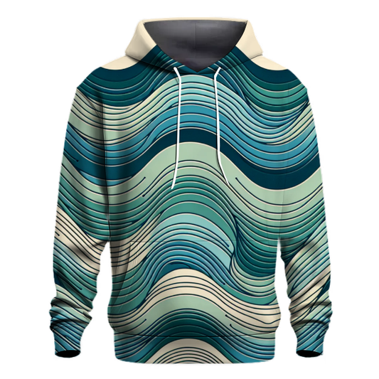 Harmony Wave Lines Hoodie