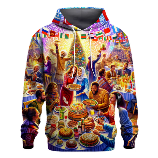 International Christmas Potluck Hoodie