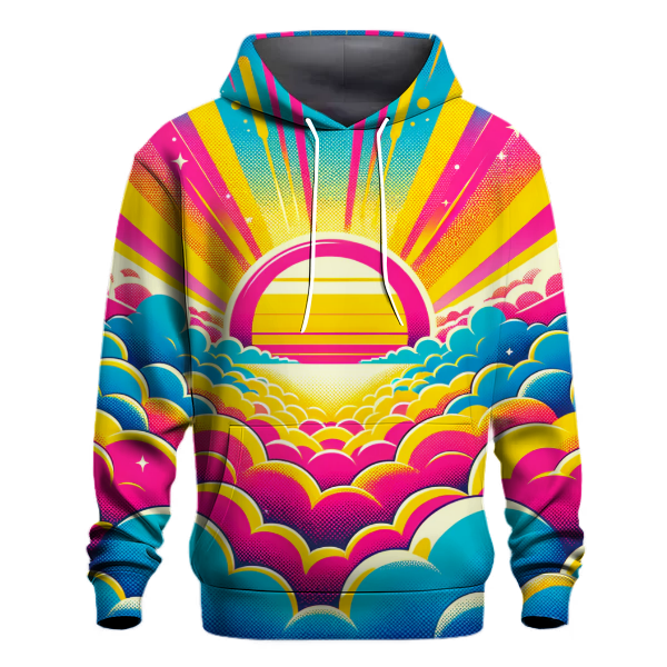 Retro Pop Gradient Hoodie