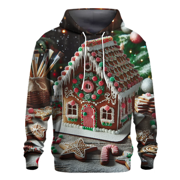 Whimsical Christmas Cookie Adventure Design Hoodie