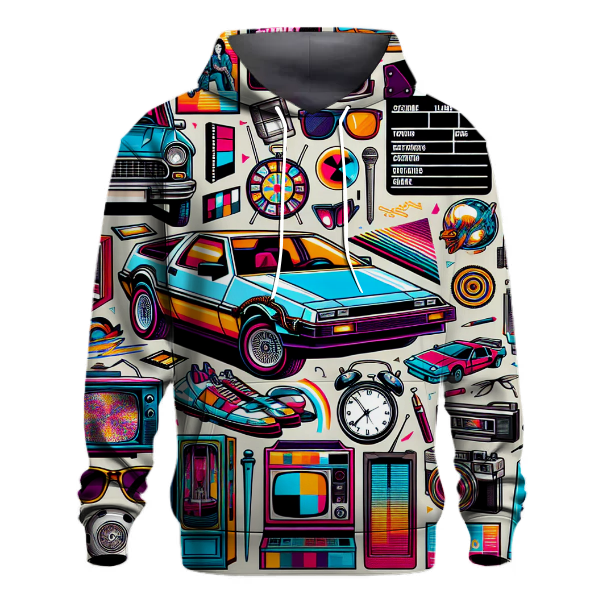 Classic 80s Movie Tribute Hoodie