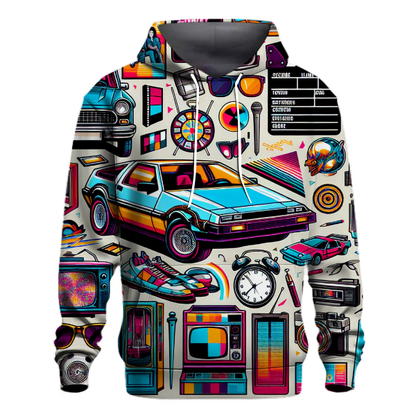 Classic 80s Movie Tribute Hoodie