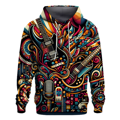 Classic 80s Rock Legends Hoodie