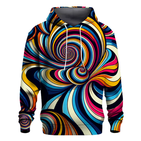 Groovy Spiral Energy Hoodie