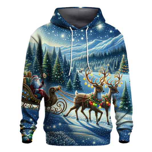 Magical Reindeer Sleigh Ride Hoodie