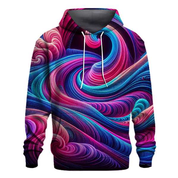 Neon Dream Waves Hoodie