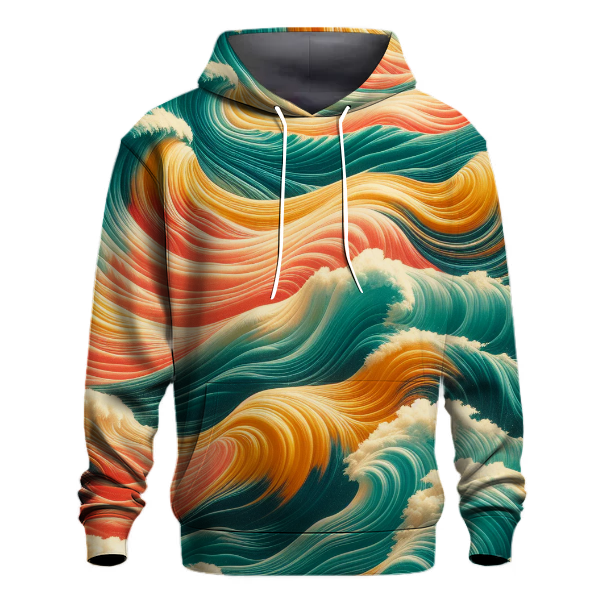 Prismatic Wave Dance Hoodie