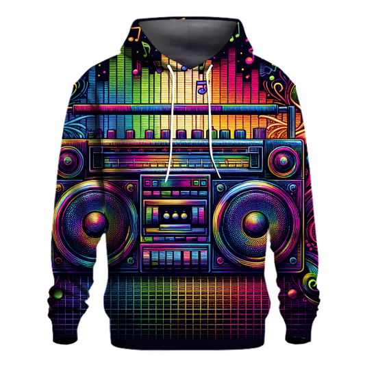 Classic Boombox Vibes Hoodie