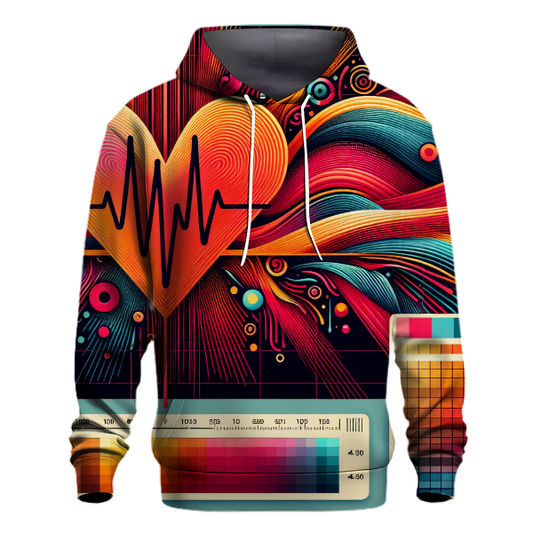 Classic Heartbeat of the 70s Hoodie