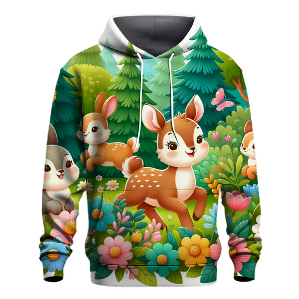 Charming Woodland Critters Hoodie