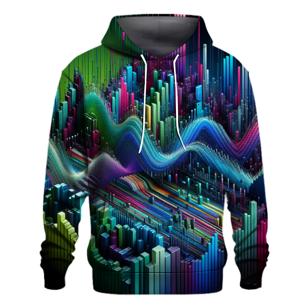 Synth Melody Echoes Hoodie