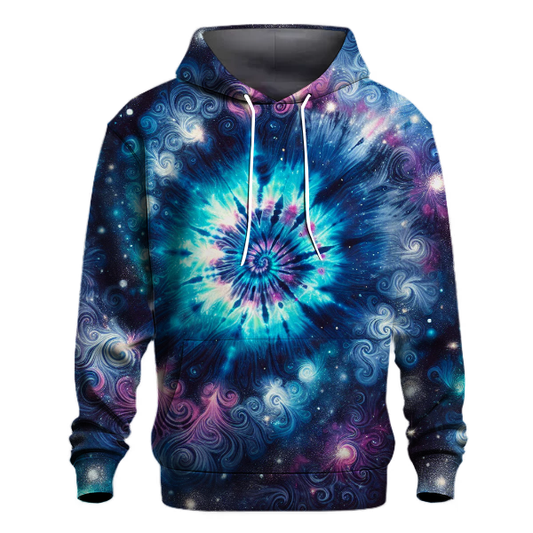 Celestial Night Tie-dye Design Hoodie